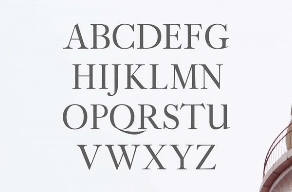 jenis jenis tipografi ada font serif